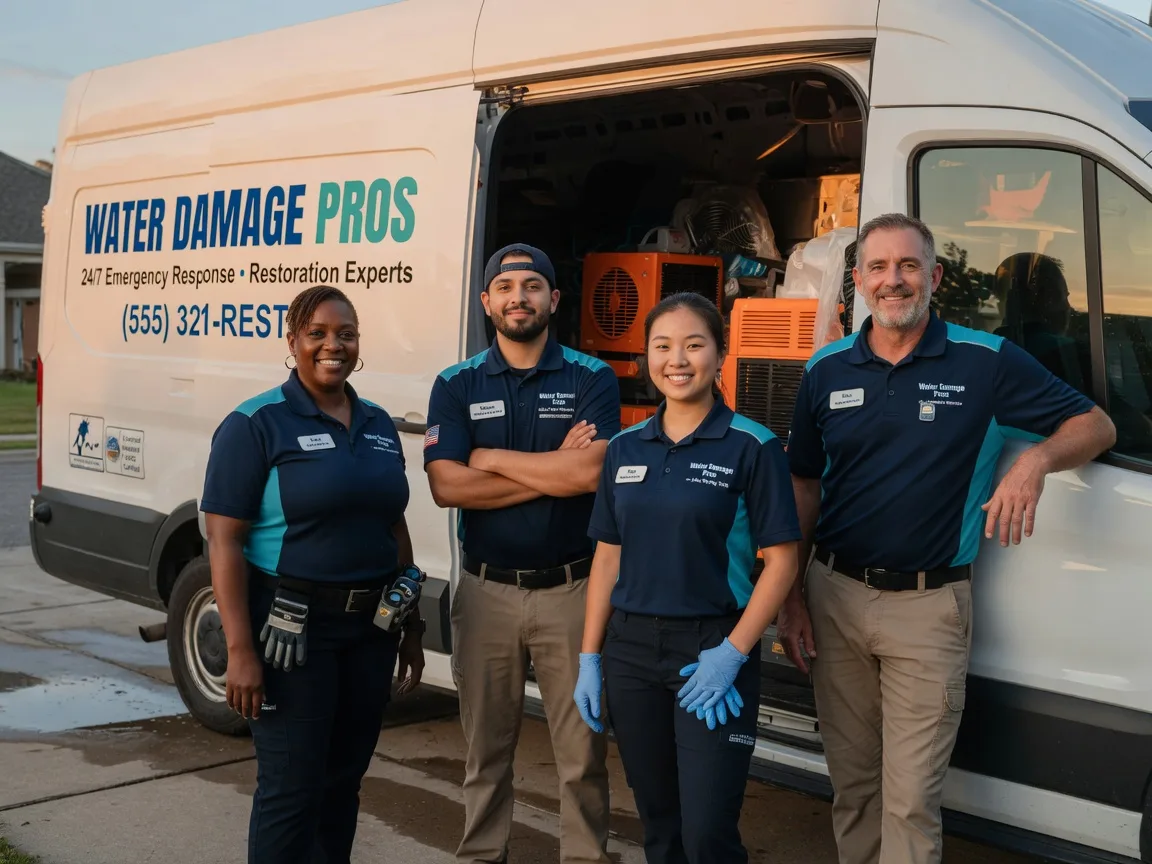 Water Damage Restoration company in Pointblank, TX