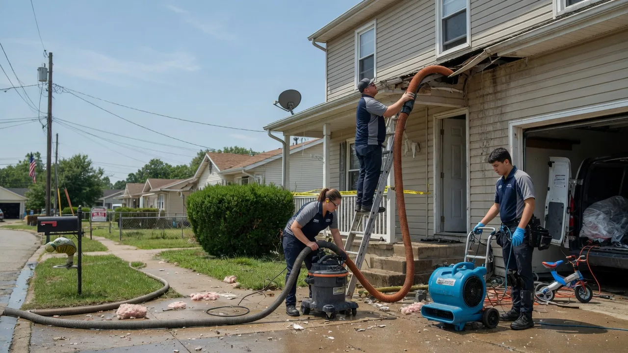 Water Damage Restoration in Pointblank, TX near me